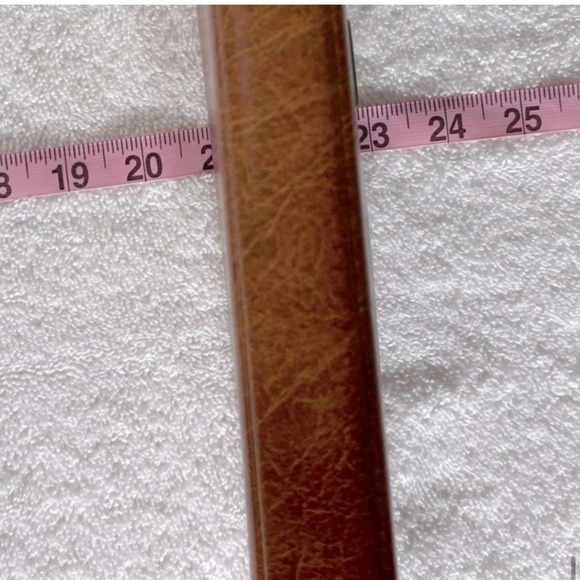 Vintage Brown Faux Leather Knitting Needles Case With Knitting Needles - Picture 13 of 14